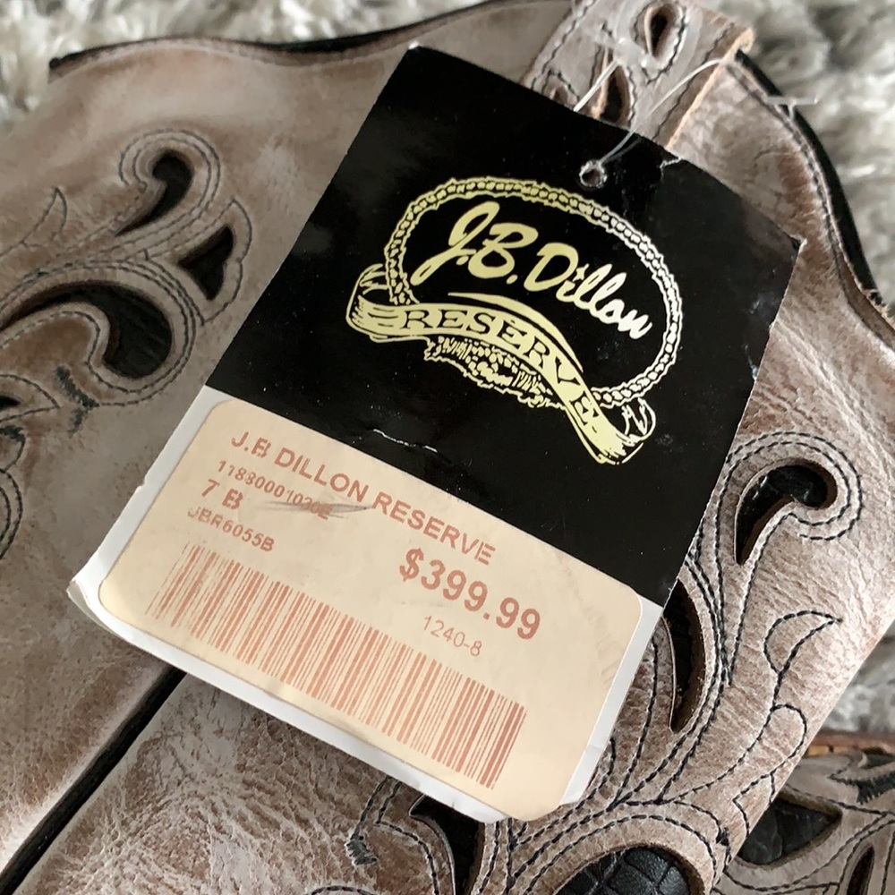 JB Dillion women’s cowboy boots 7 NWT - Picture 6 of 6